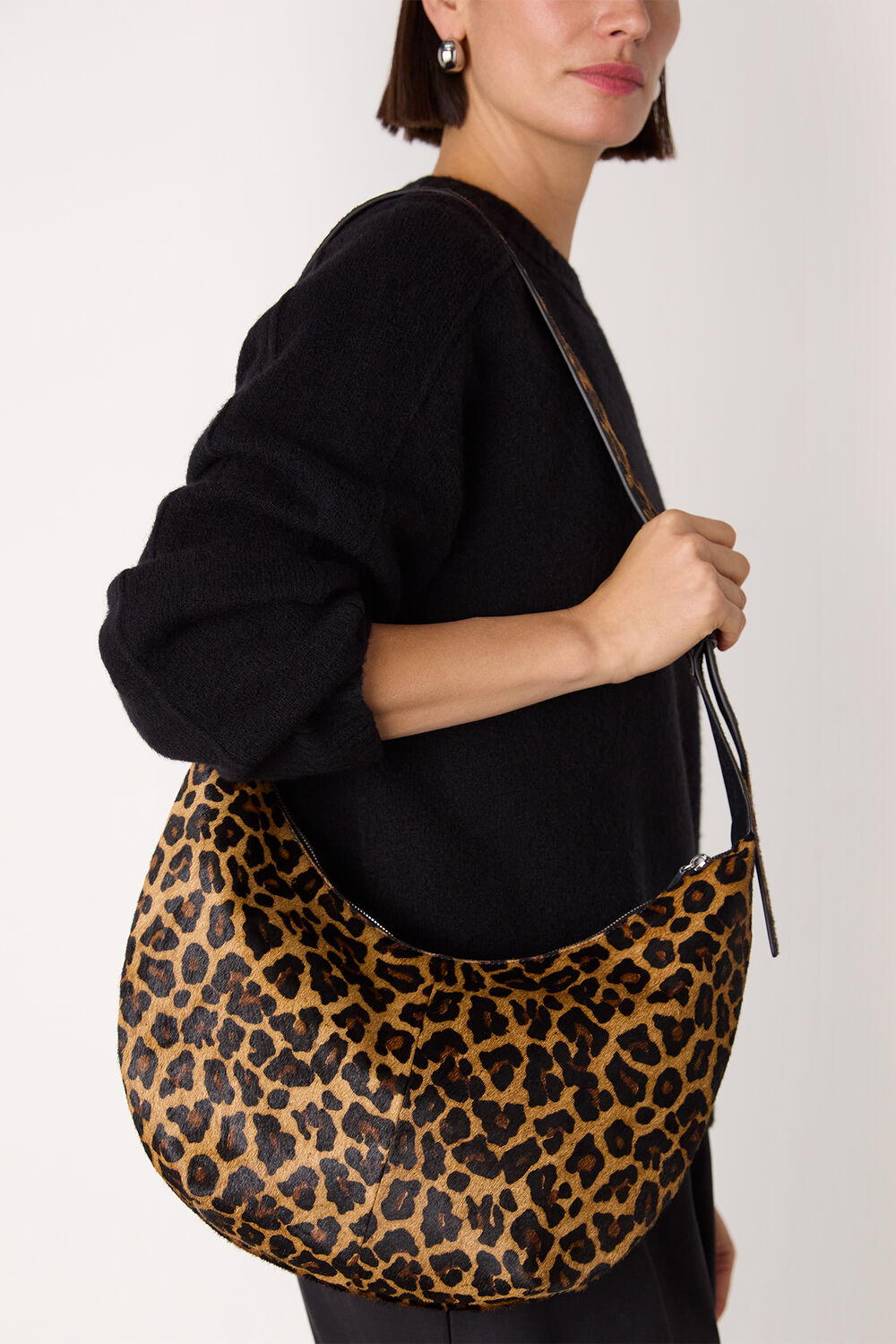 Sia Curved Crossbody Bag