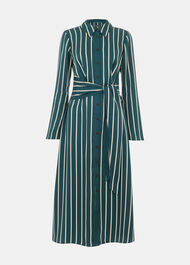 Petite Alex Stripe Shirt Dress