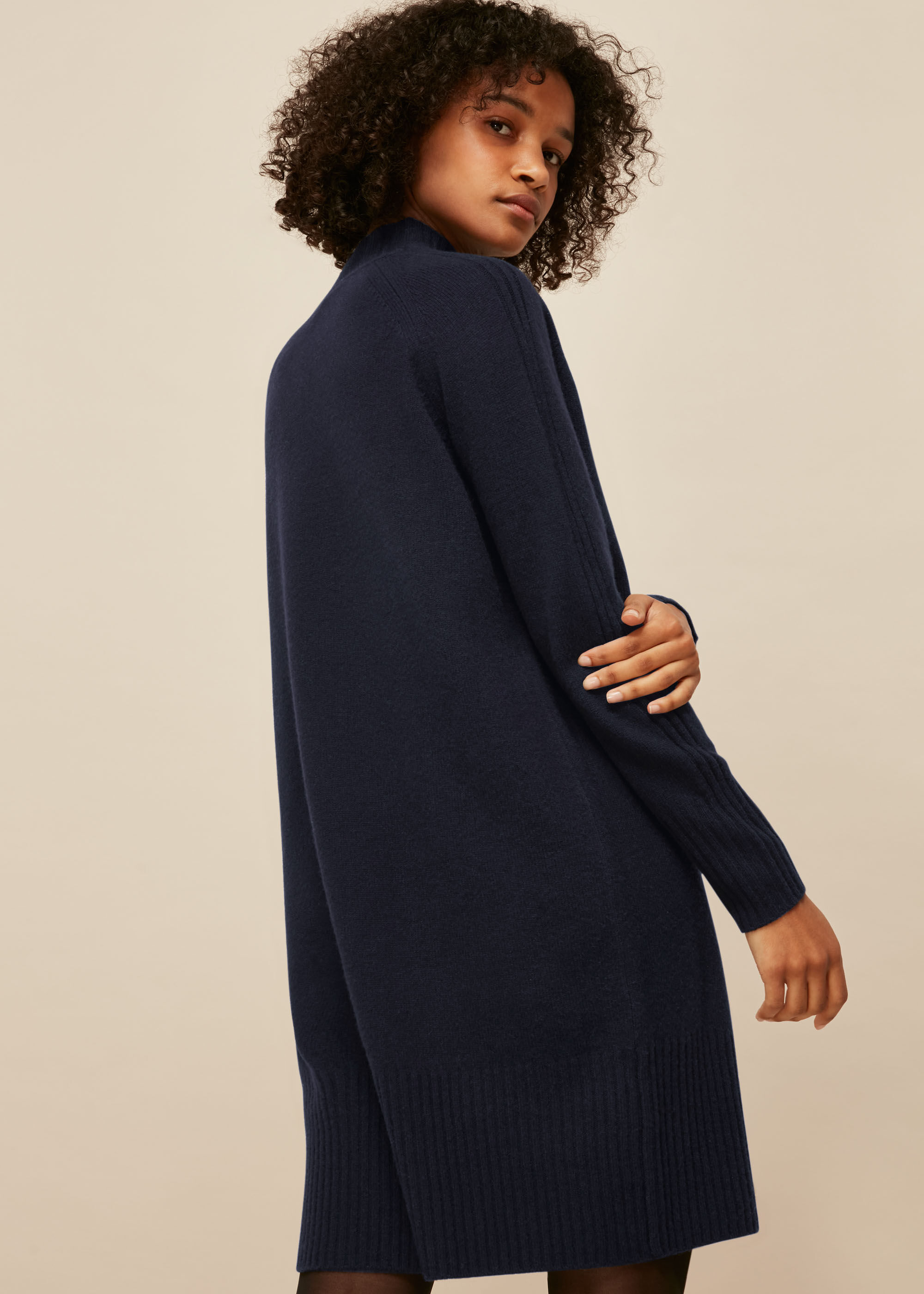 Whistles funnel neck dress clearance