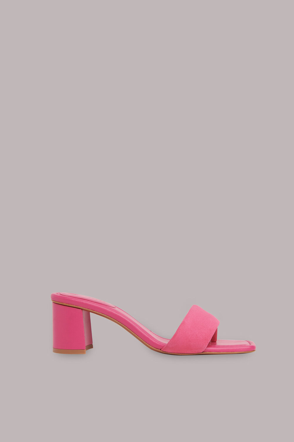 Pink Marie Slip On Mule