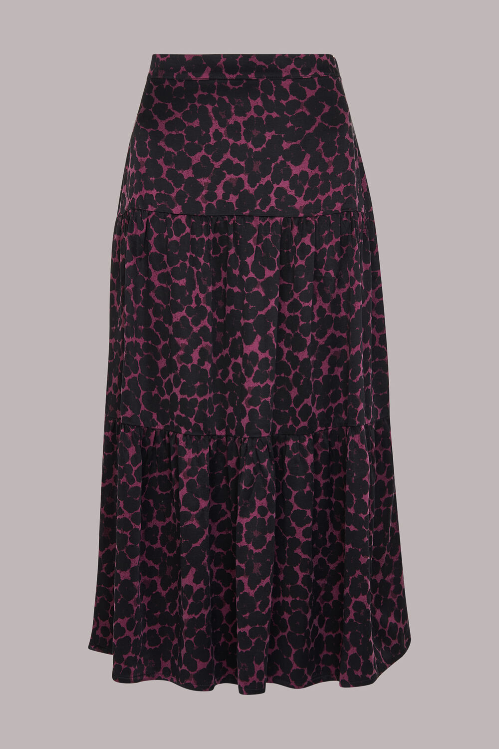 Smudge Animal Tiered Skirt