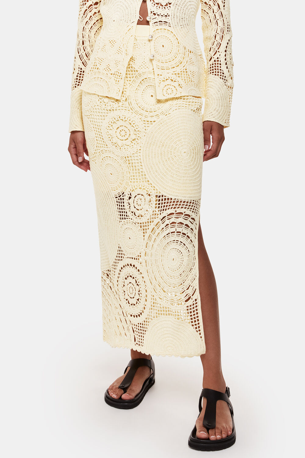Crochet Circle Skirt