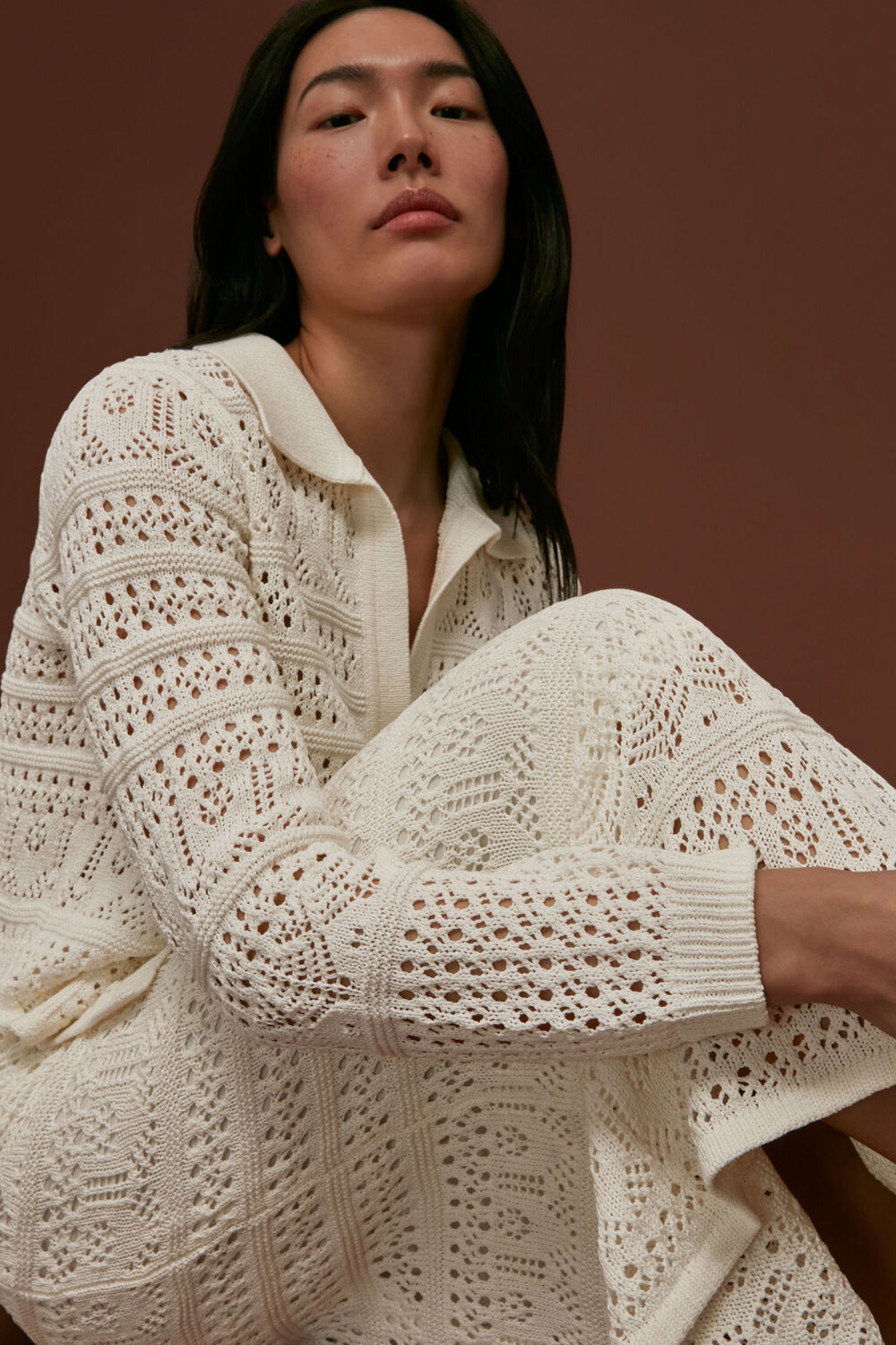 Crochet Midi Skirt