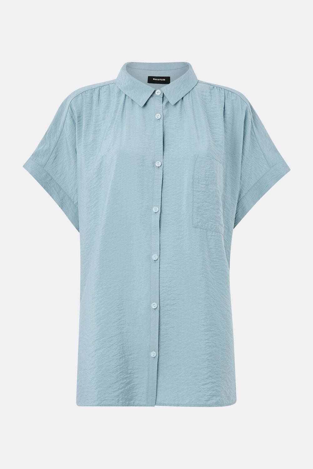 Pale Blue Button Up Nicola Shirt