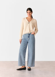 Fringe Detail Cardigan