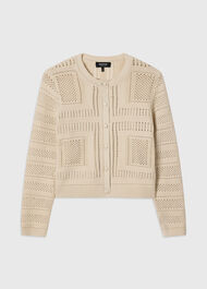 Crochet Detail Cardigan