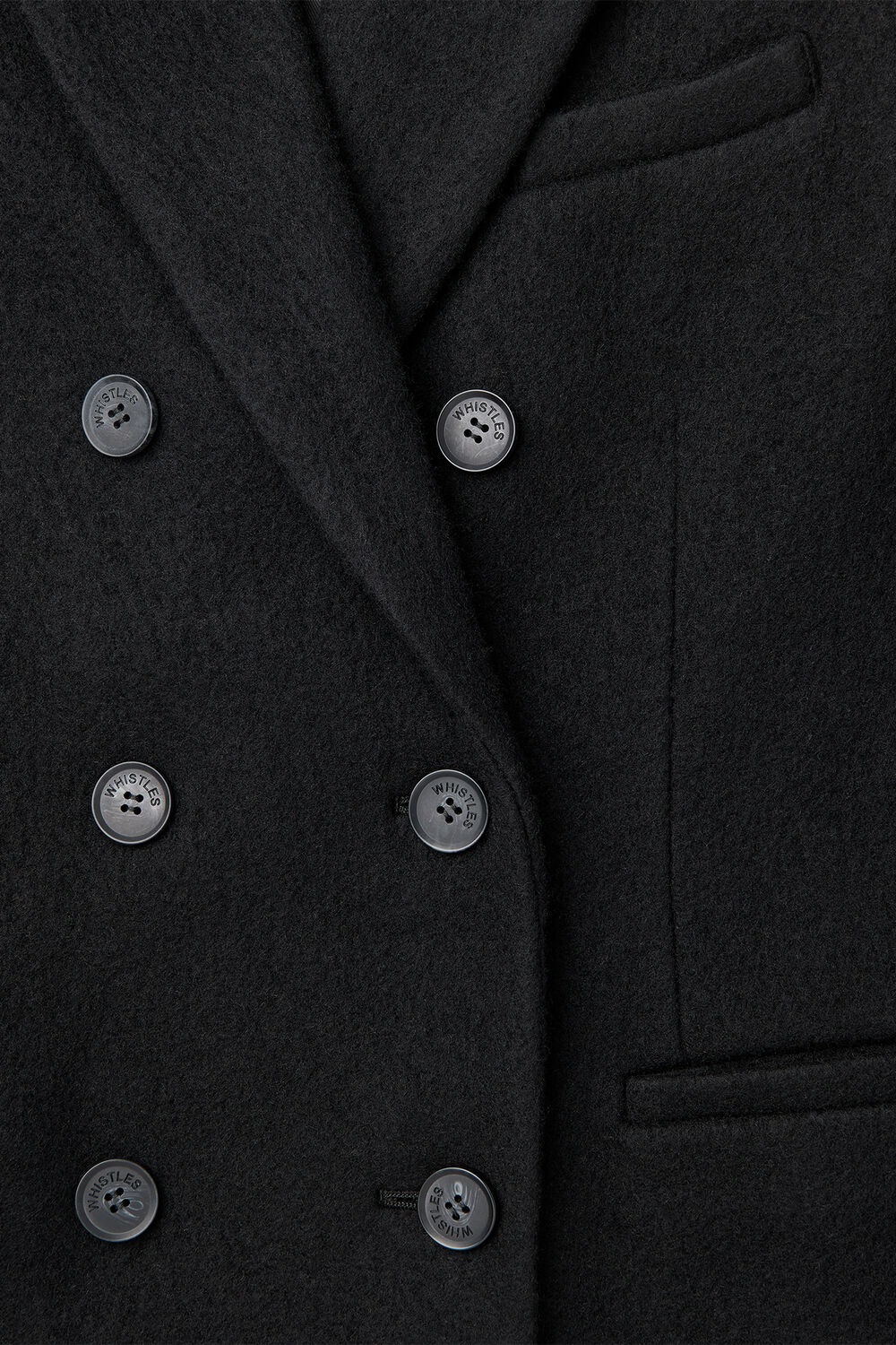 Black Lori Longline Coat
