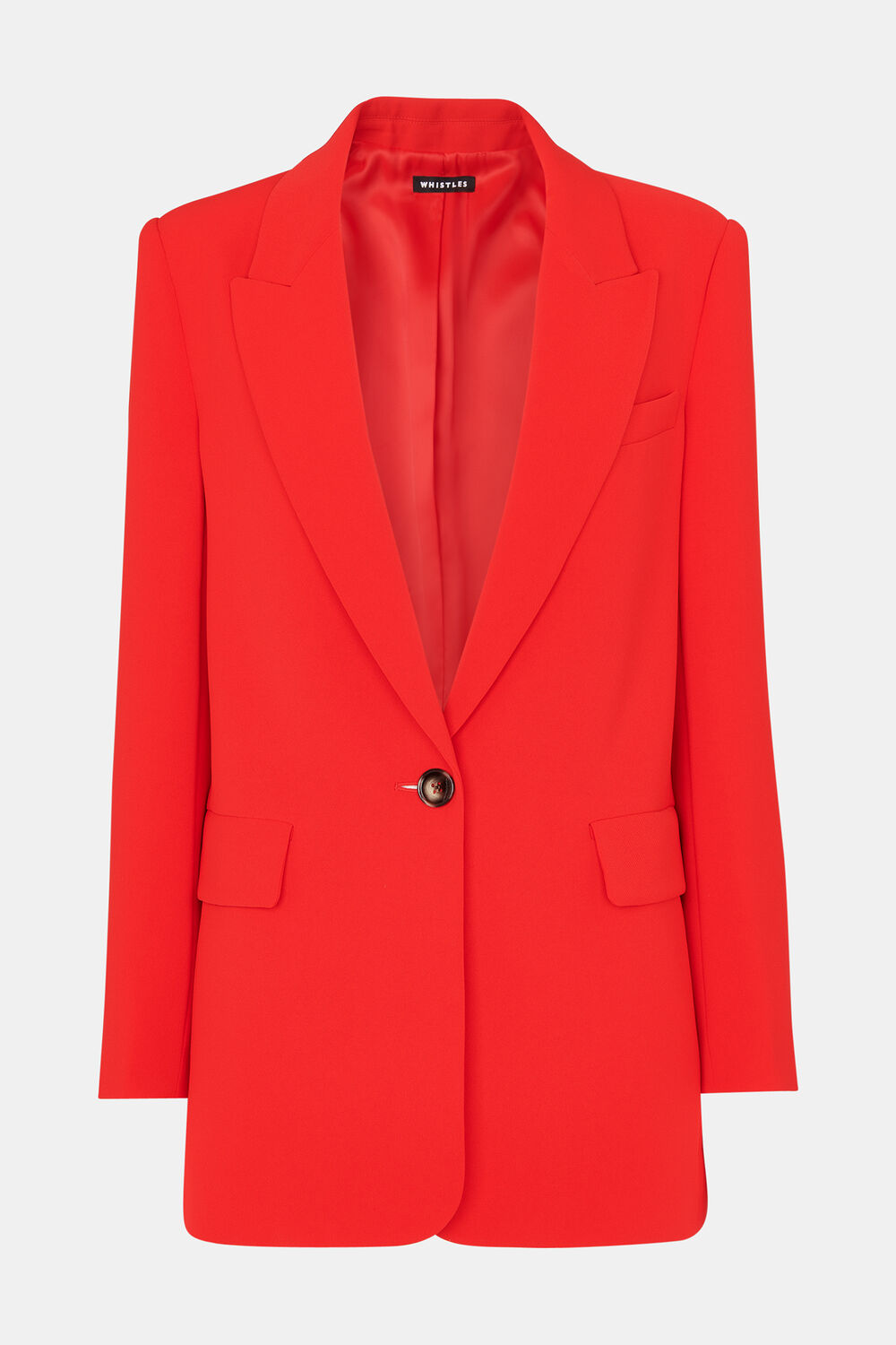Boyfriend Crepe Blazer