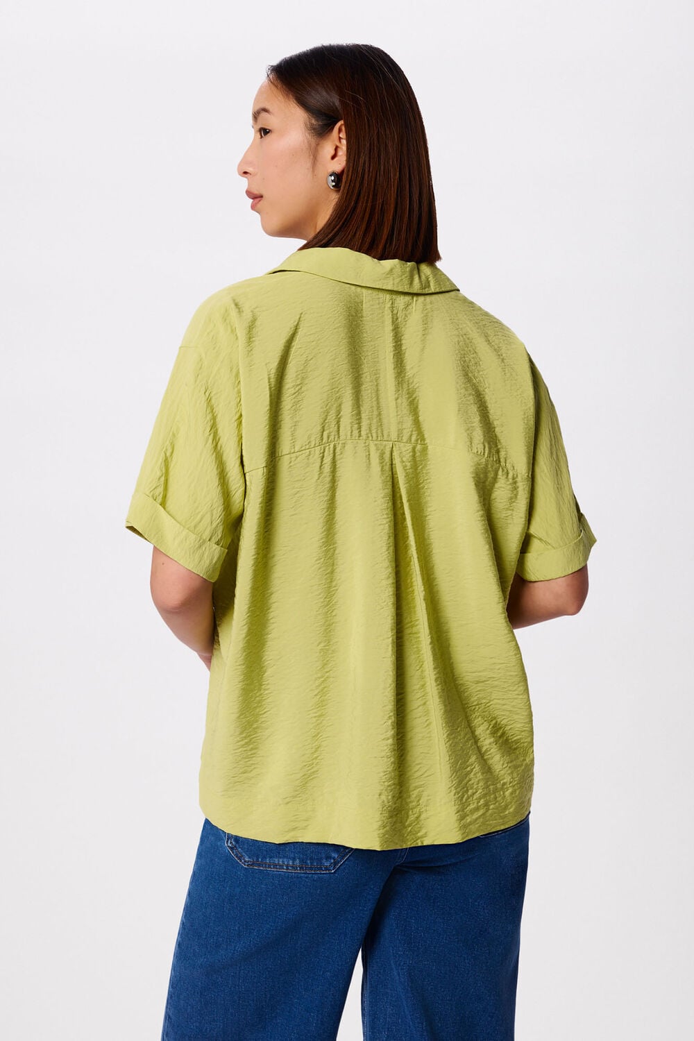 Pale Green Sasha Relaxed Shirt