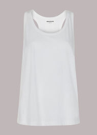 Curved Hem Active Vest
