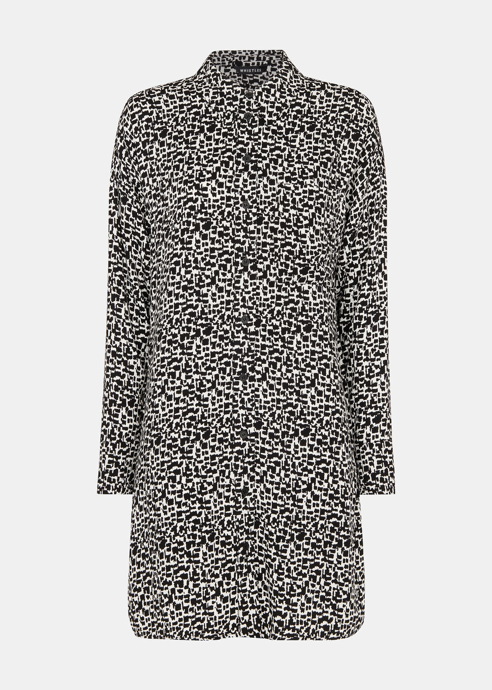 Helena Fuzzy Squares Dress