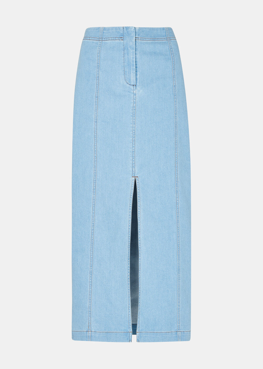 Denim Maxi Skirt