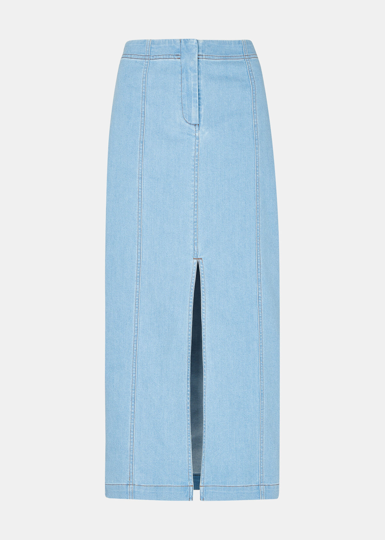 Denim Maxi Skirt