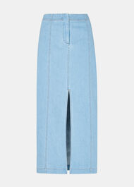 Denim Maxi Skirt