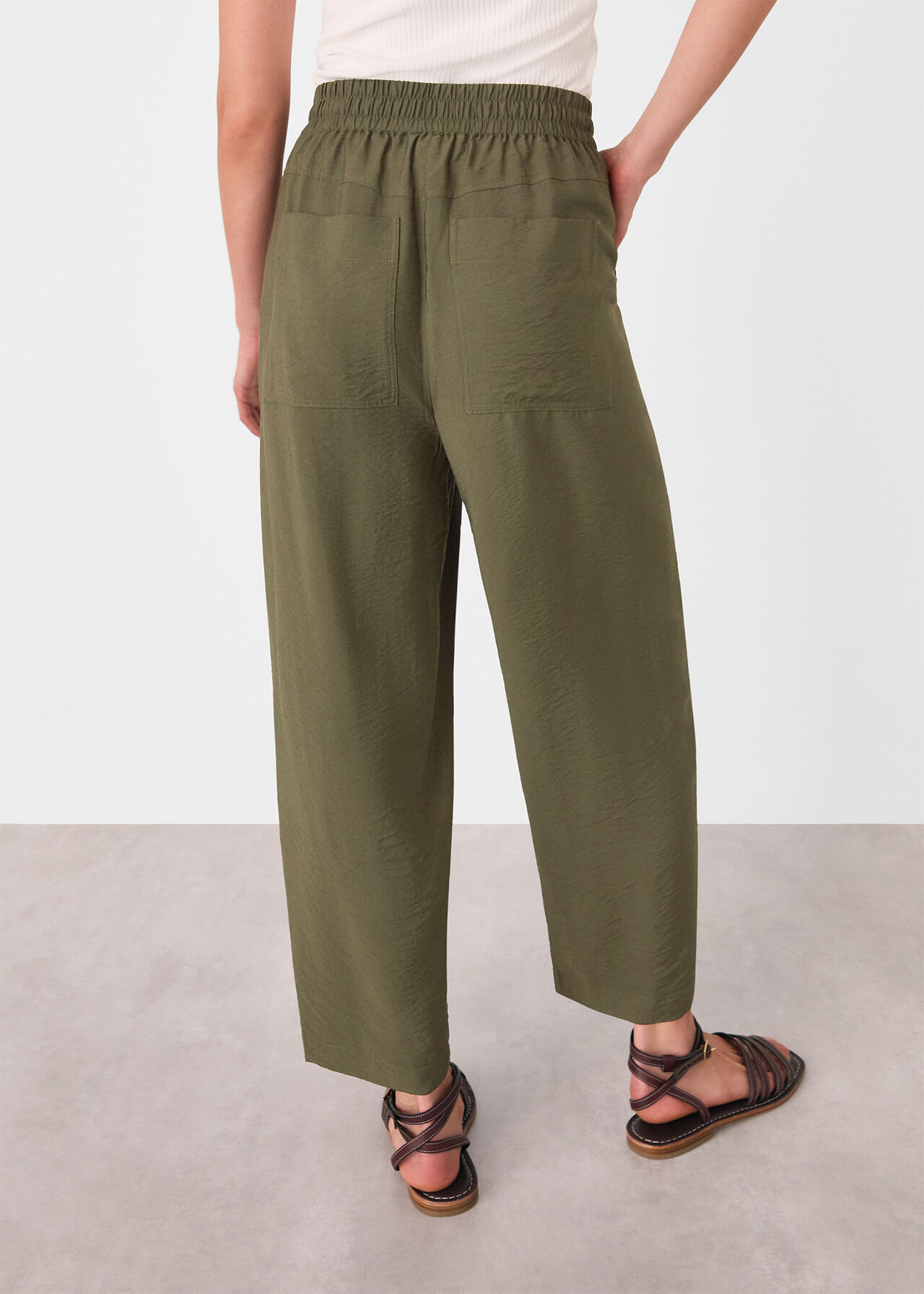 Tie Waist Trouser