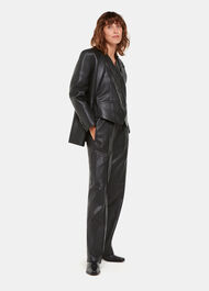Catrin Leather Waistcoat