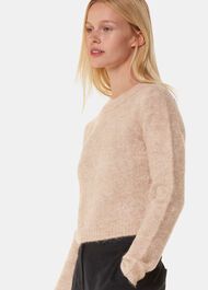 Alpaca Mix Fluffy Knit