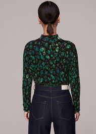 Blurred Floral Knit