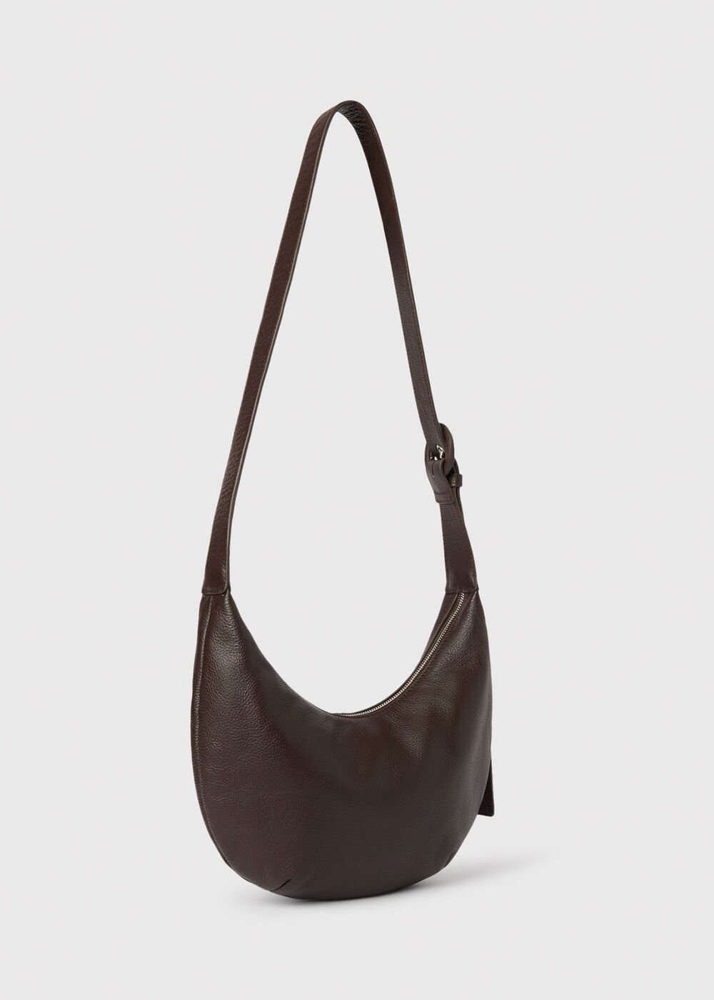 Small Sia Curved Crossbody Bag