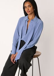 Tie Detail Classic Shirt