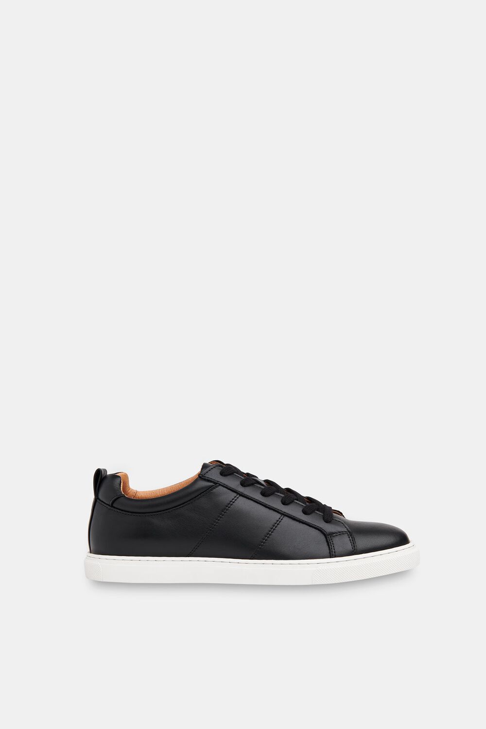 Black Koki Lace Up Trainer