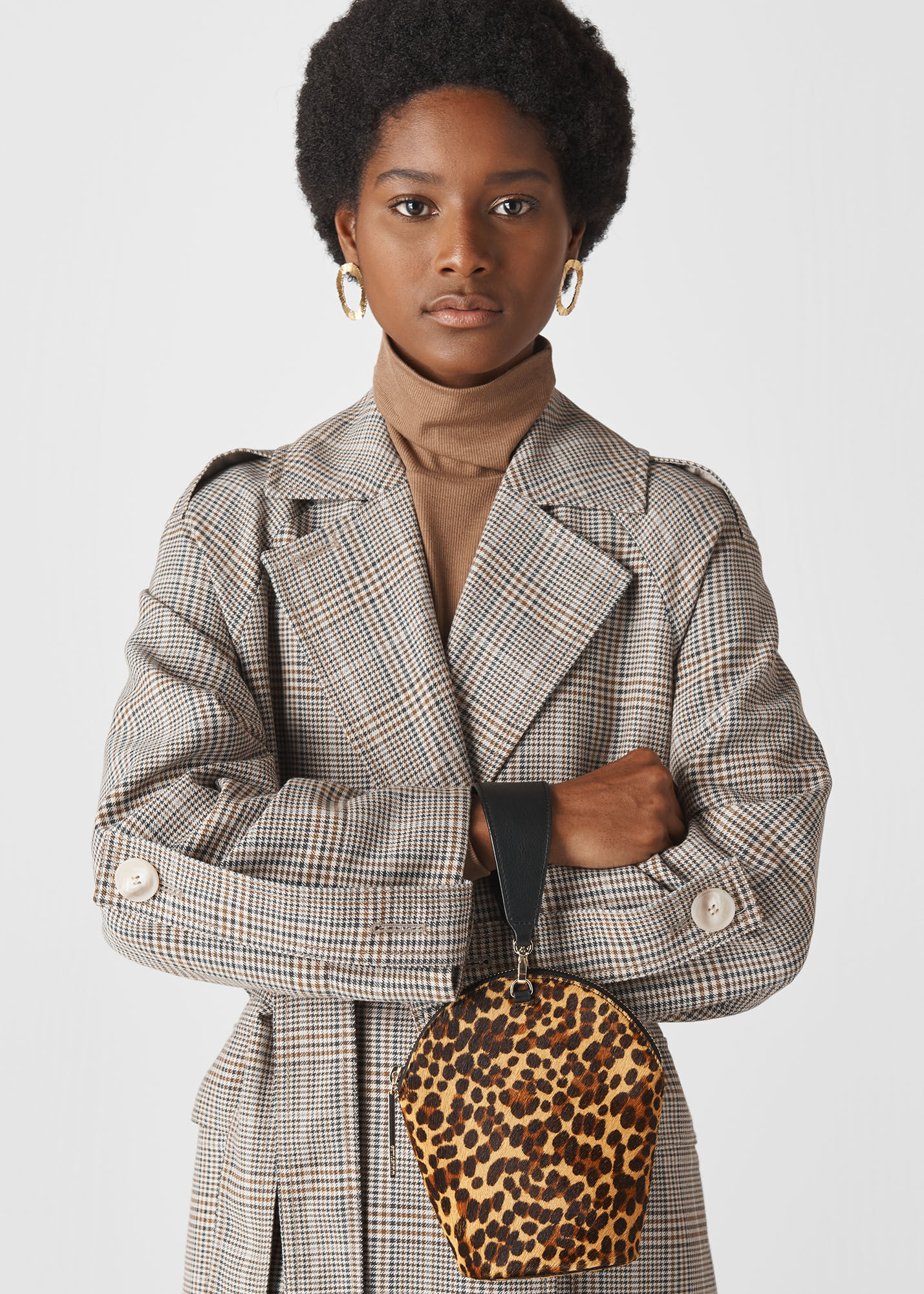 Leopard Print Leonard Leopard Wristlet | WHISTLES | Whistles US |