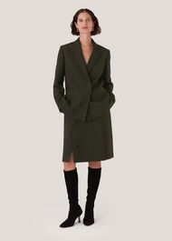 Natalie Wool Blend Blazer