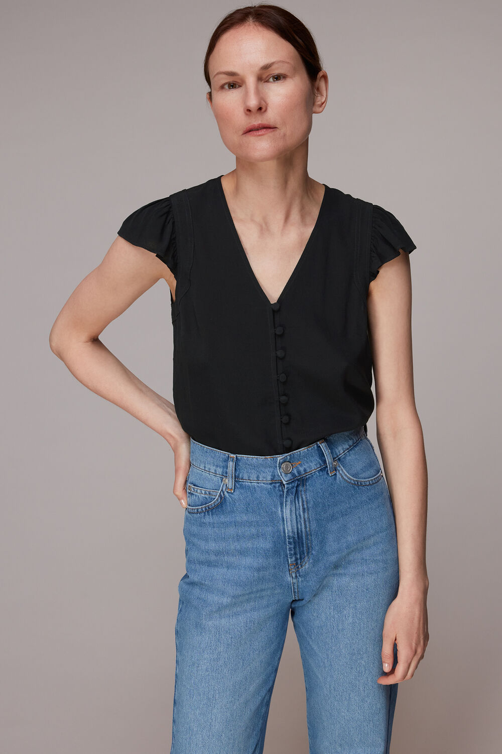 Frill Sleeve Top