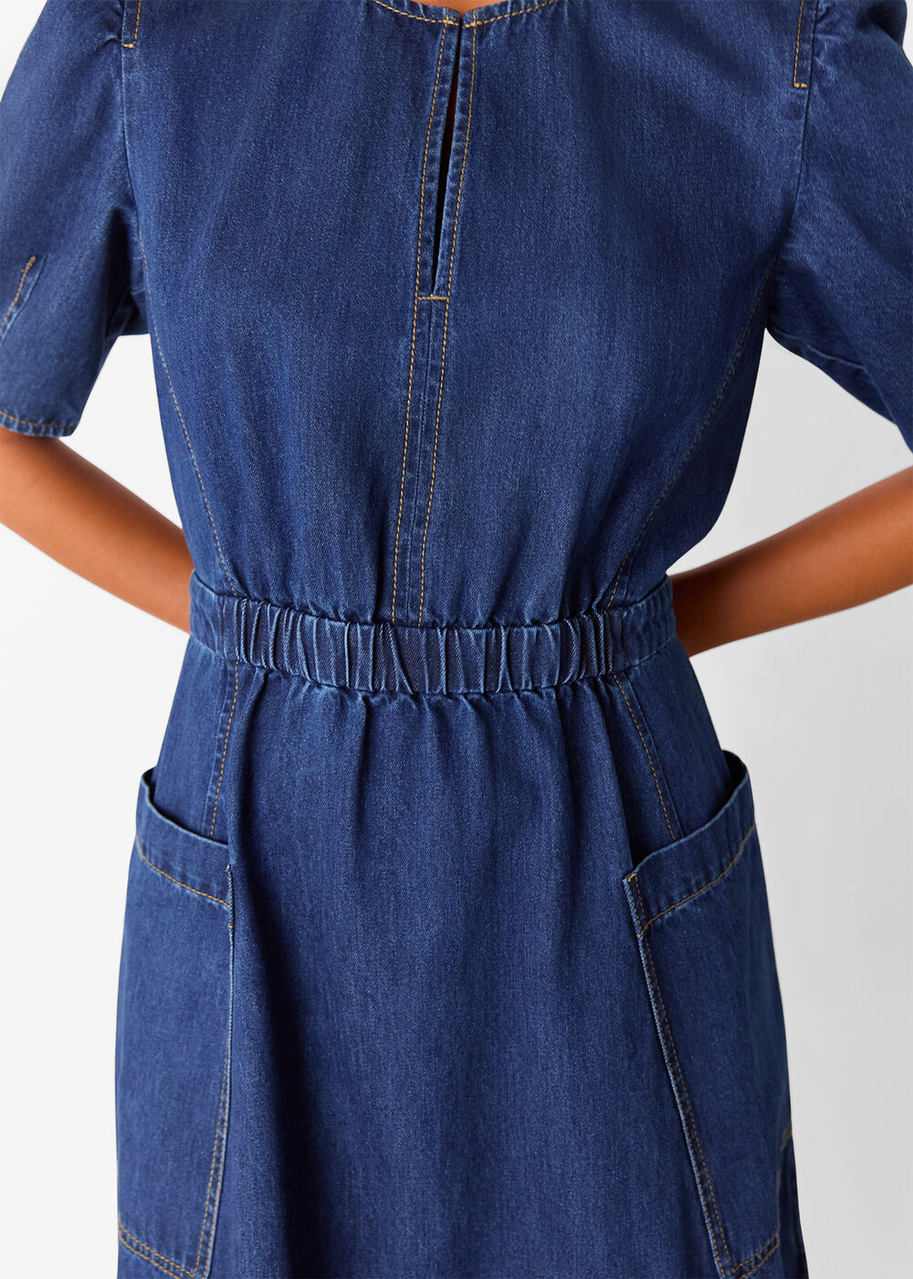 Petite Midi Short Sleeve Dress