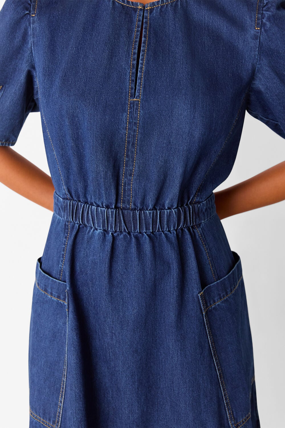 Petite Midi Short Sleeve Dress
