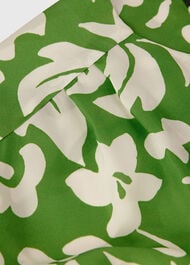 Floral Keyhole Blouse