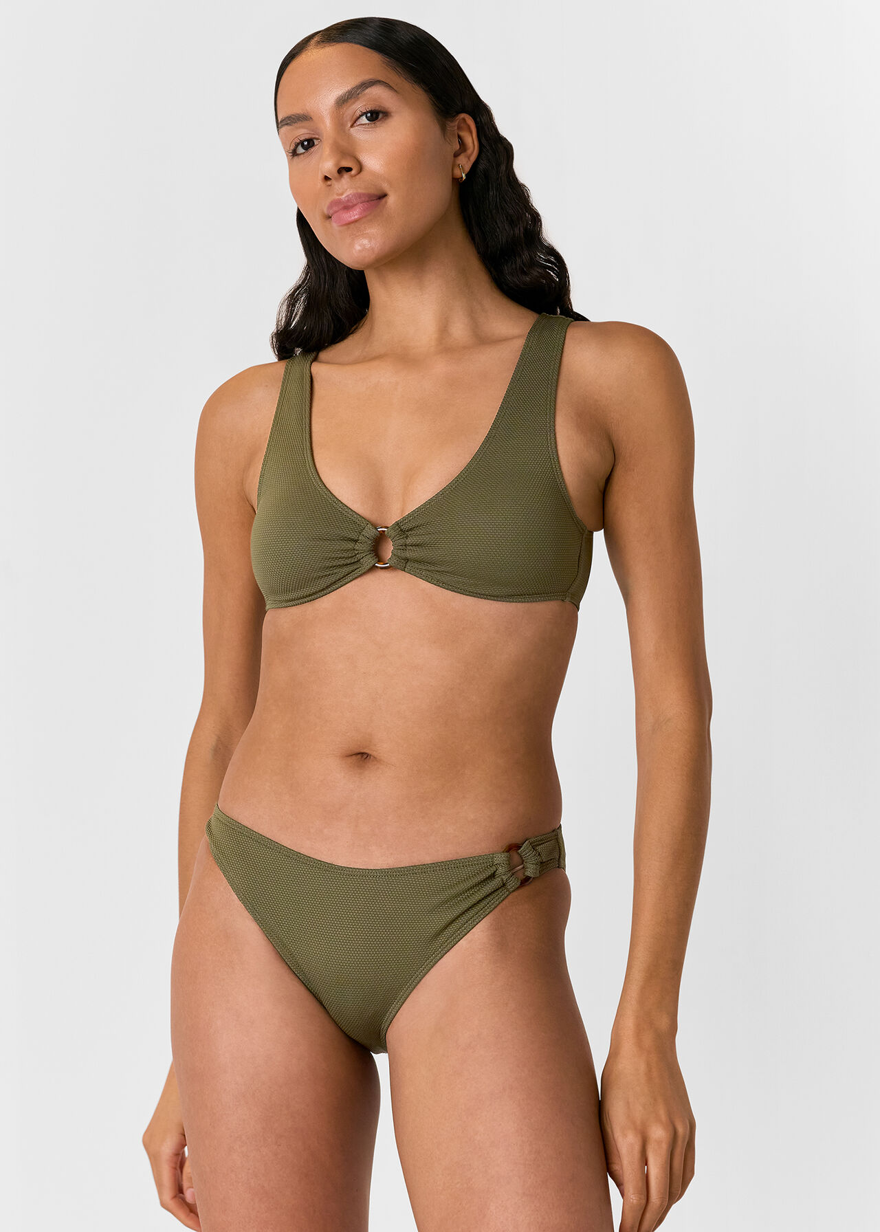 Ring Detail Bikini Bottom