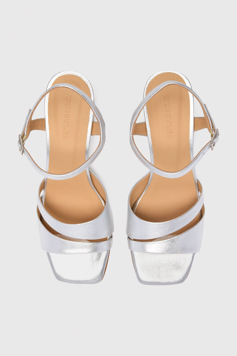 Cutout Block Heel Sandal