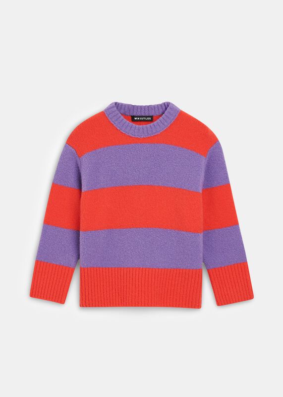 Multicolour Stripe Knitted Jumper