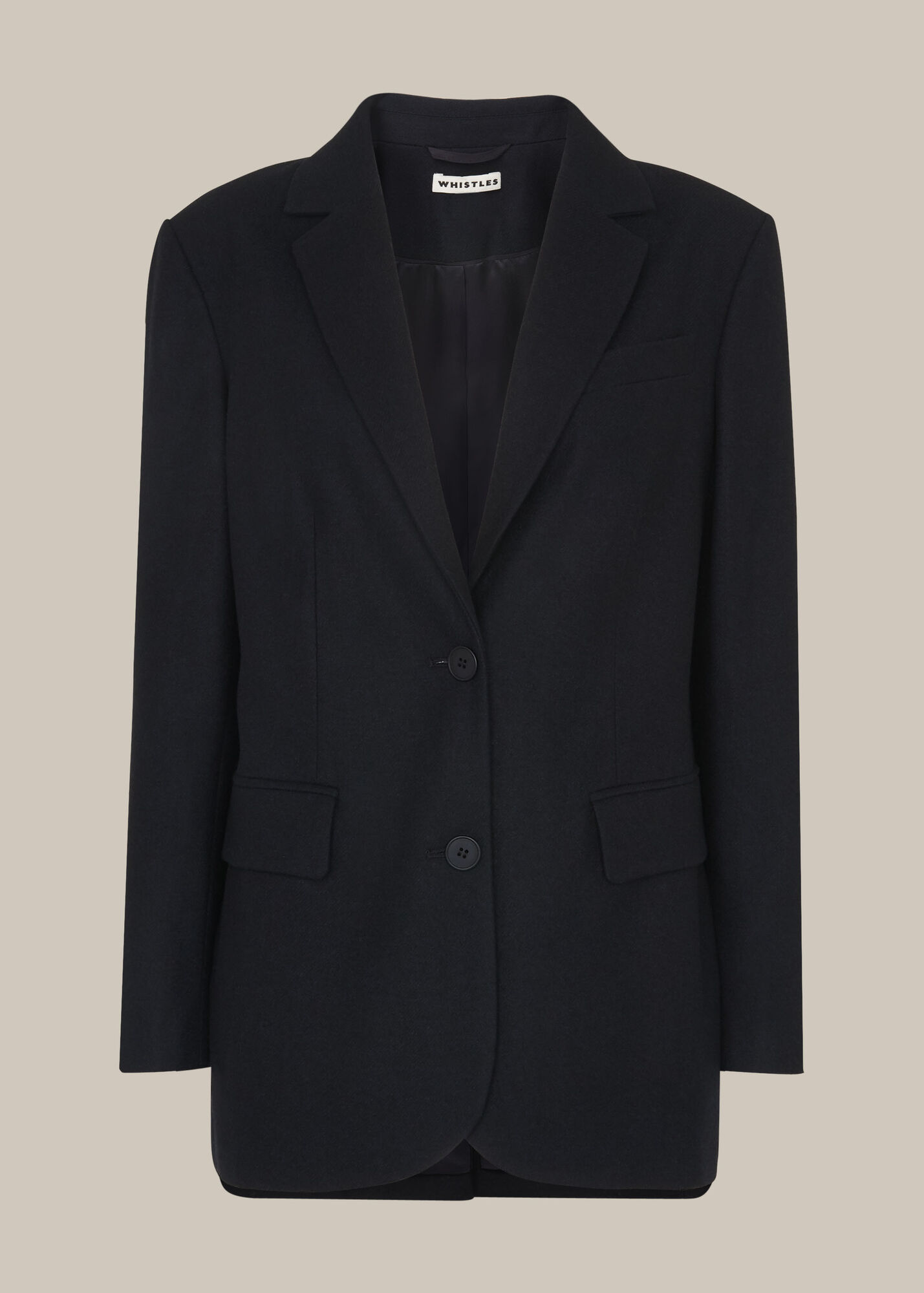 Navy Statement Blazer WHISTLES