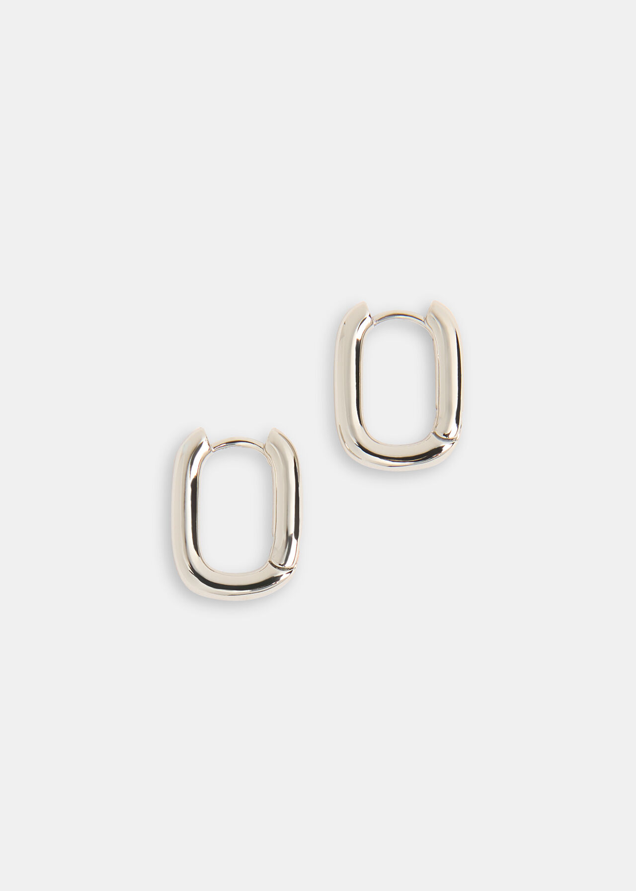 Rectangular Huggie Earring