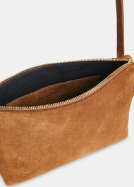 Kaia Suede Crossbody Bag