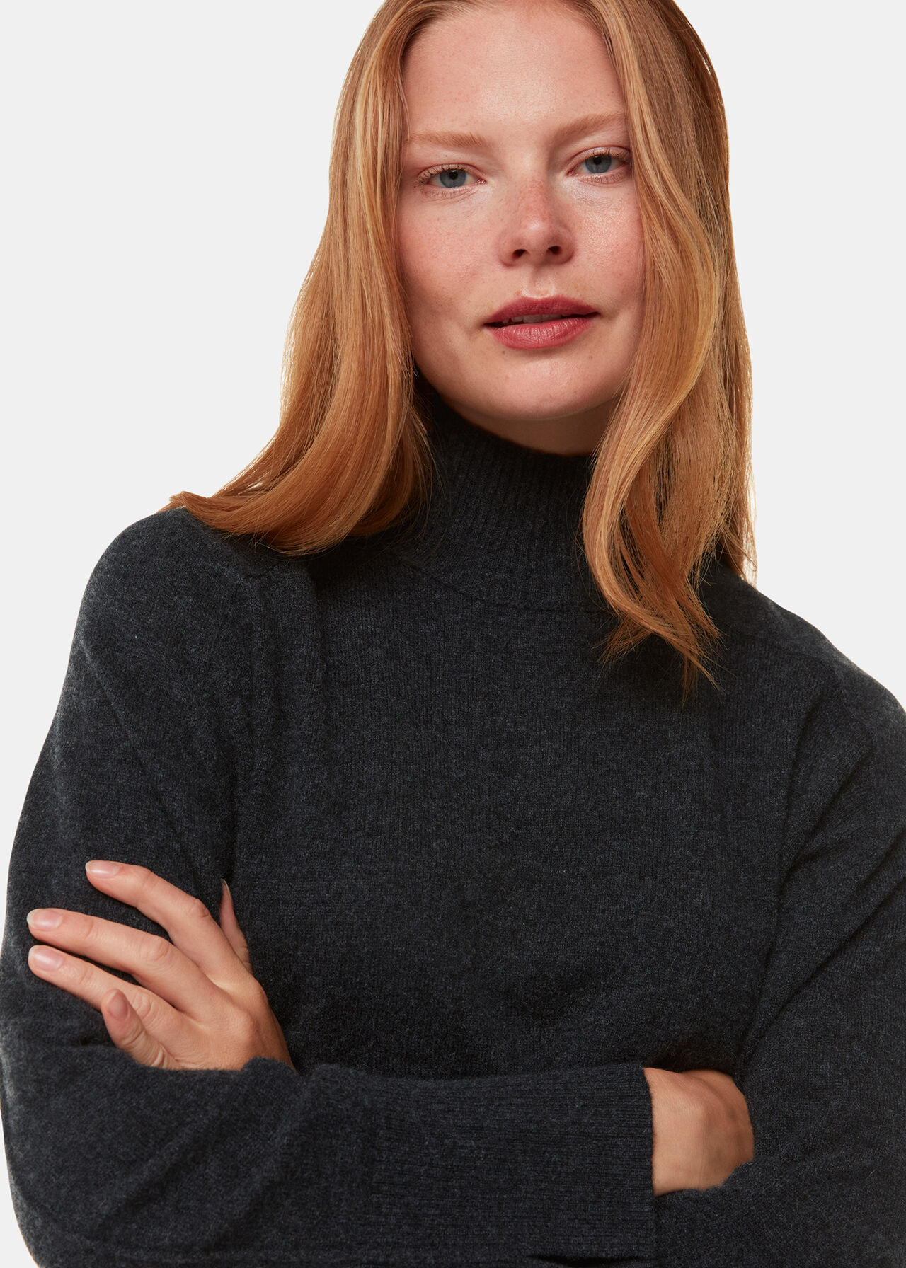 Cashmere Funnel Neck