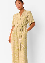 Petite Kelly Tiger Flame Jumpsuit