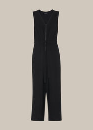 Corey Zip Casual Jumpsuit