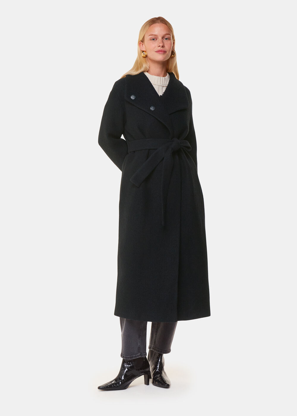 Morgan Funnel Neck Coat