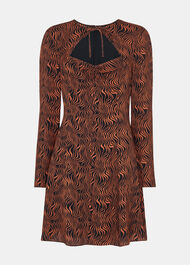 Optical Wiggle Mini Dress