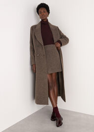 Maxi Double Breasted Wool Coat