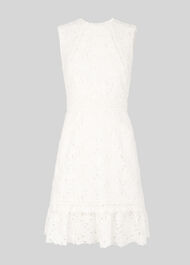 Ella Lace Dress White