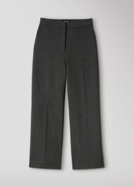 Petite High Rise Straight Trouser