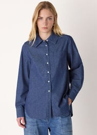 Pocket Detail Cotton Shirt