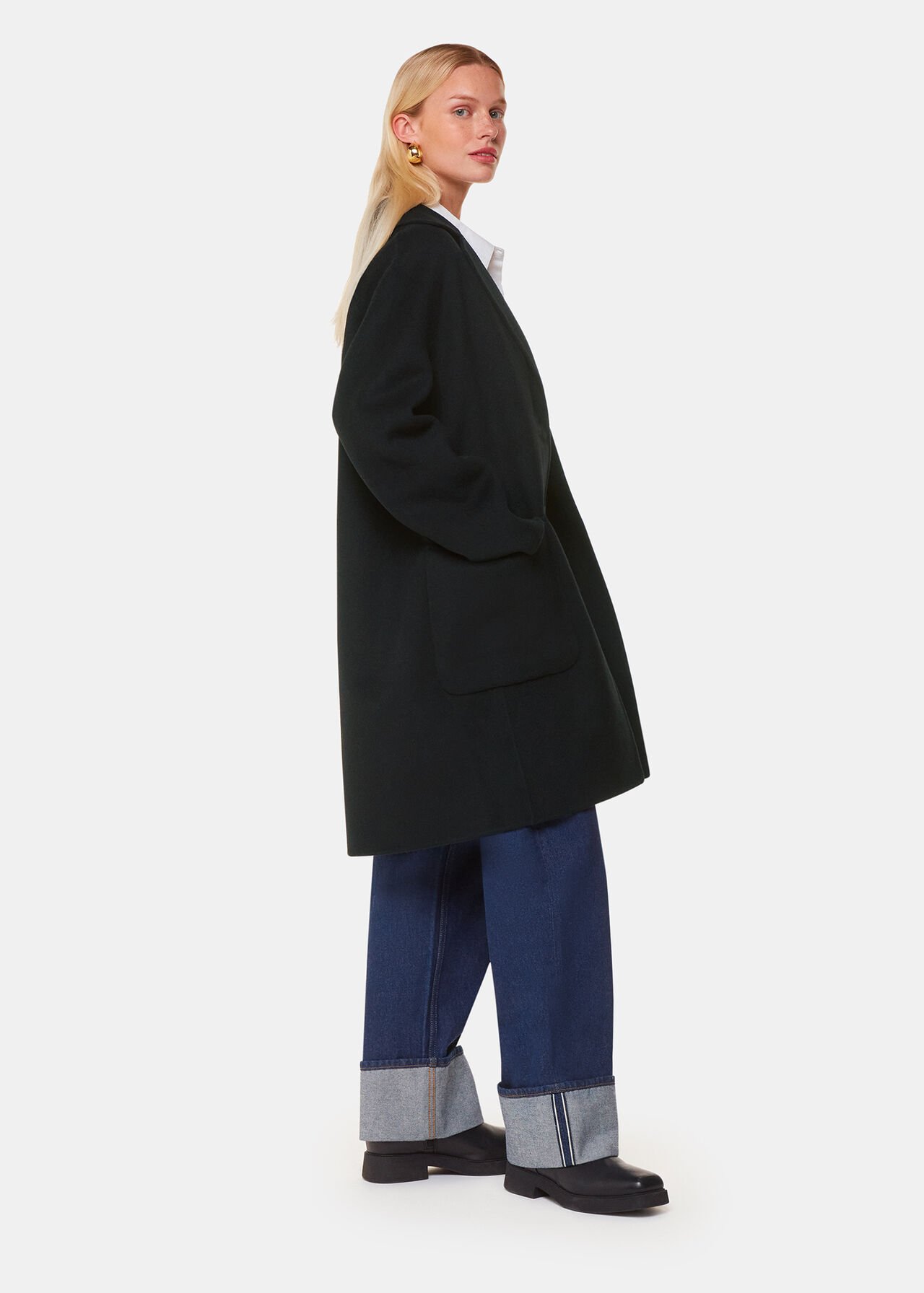 Cassie Double Face Pocket Coat