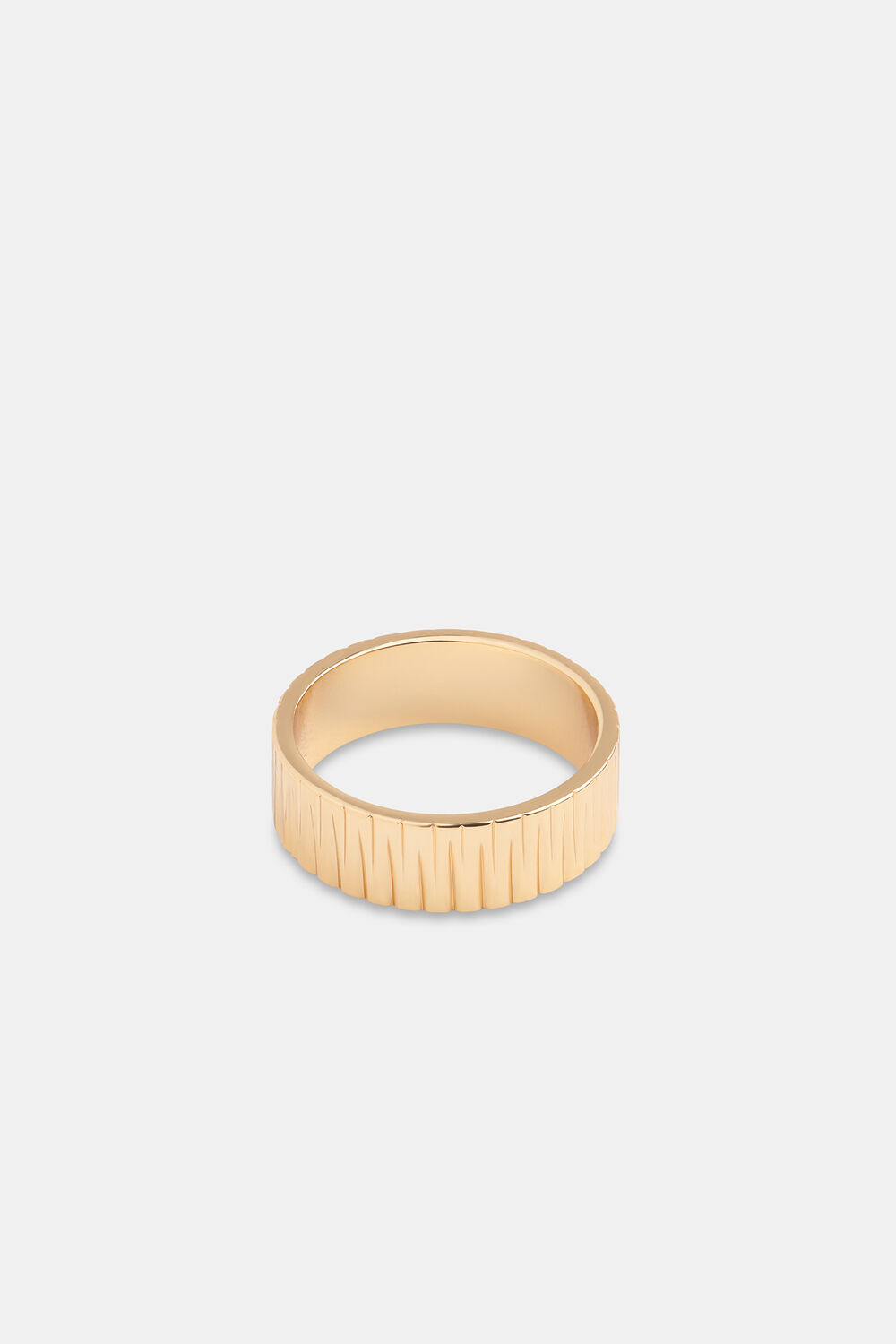Gold Textured Ring