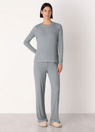 Rib Jersey Pyjama Top