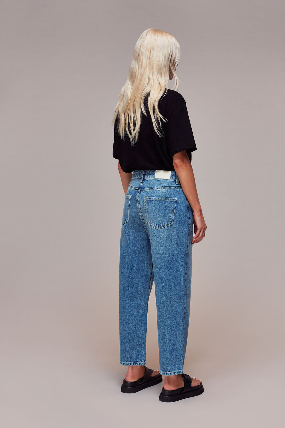Petite Authentic Hollie Button Jean